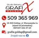 Wizytówka firmy Grafix Studio Reklamy Ewelina Urzędowska